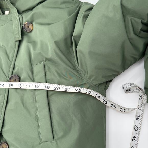 Universal Thread Olive Green Women's Long Parka Jacket Size Large - Picture 9 of 9